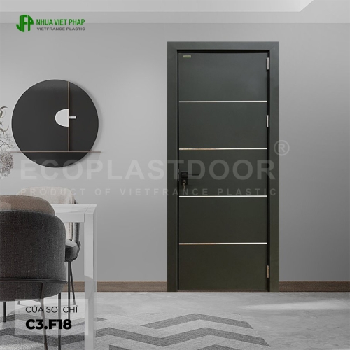 cửa gỗ nhựa soi chỉ C3F18